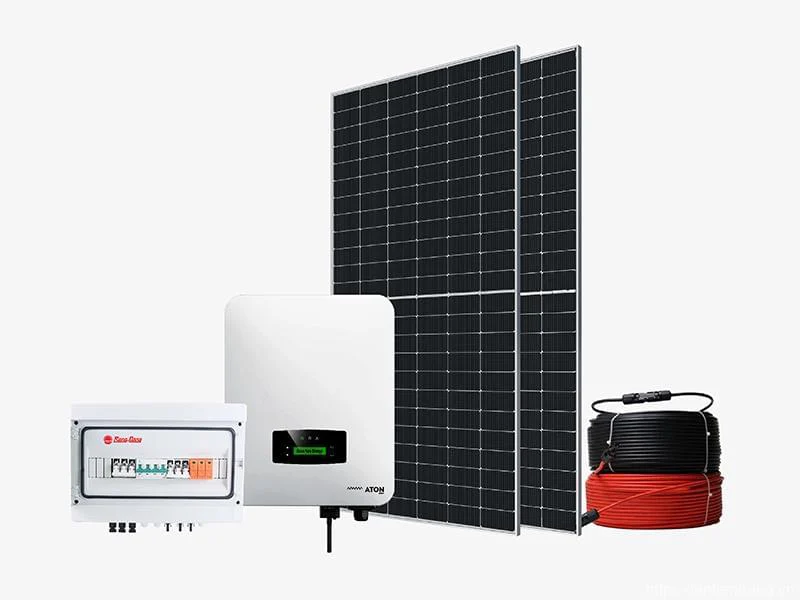 Hệ thống điện năng lượng mặt trời hoà lưới 3 pha 8KW